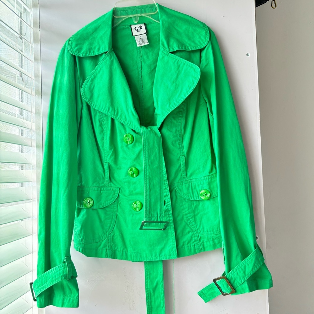 Vibrant Green Women's Jacket